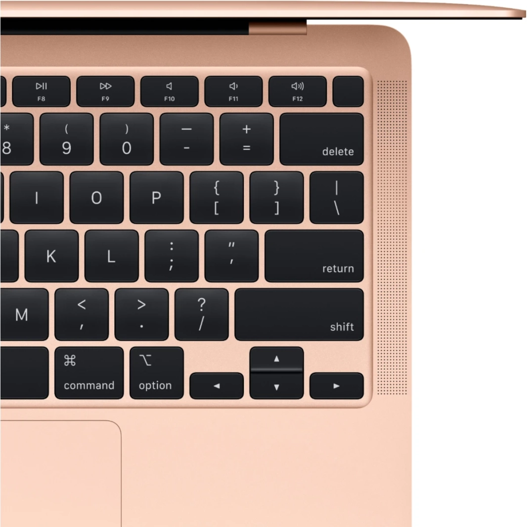 Apple MacBook Air 13 (2020) Apple M1 (256 جيجابايت/8 جيجا بايت) 8 - Core CPU و 7 - GPU Retina النغمة الحقيقية - الذهب