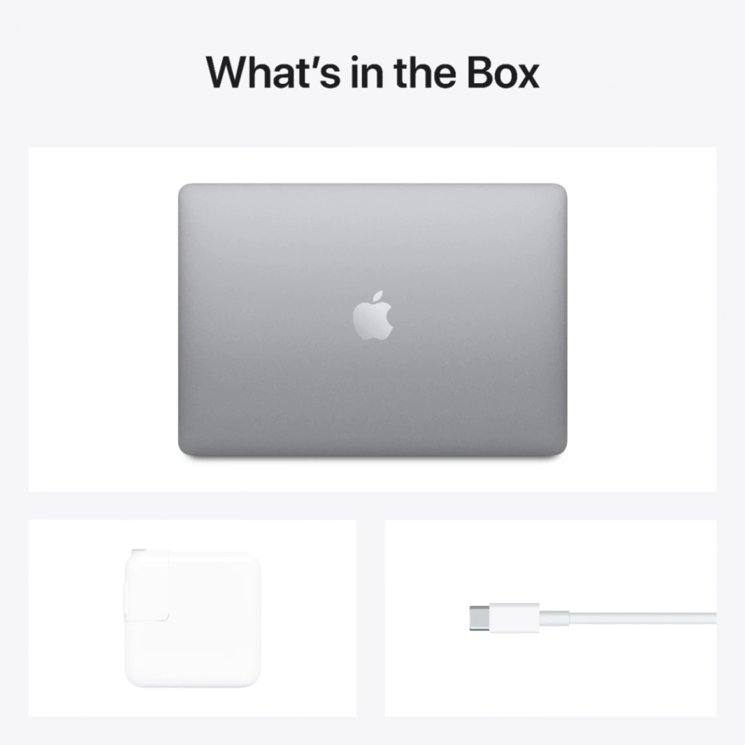 Apple MacBook Air 13 (2020) Apple M1 (256GB/8GB) 8‑core CPU & 7‑core GPU Retina True Tone - Silver