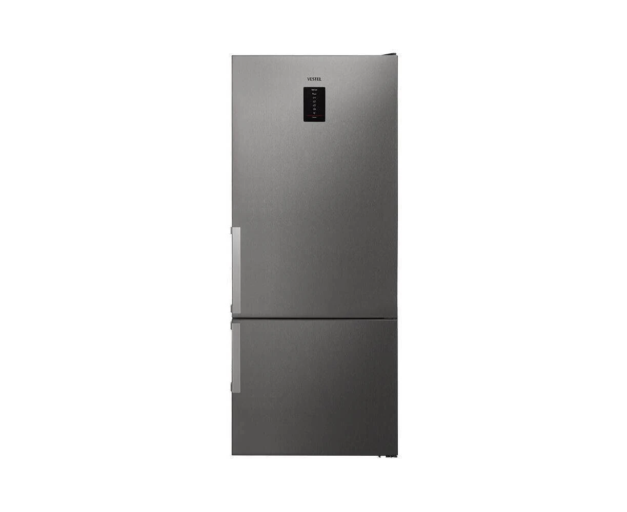 Vestel Refrigerator 507 Liters Bottom Freezer Silver RM750BF3F-X