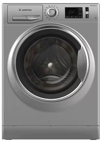 Ariston washing machine 9 kg 1400 rpm silver NLM11946SCAEX