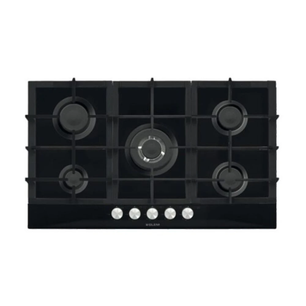 Emilia cooker 90 cm black color 5 burners GT955HBK