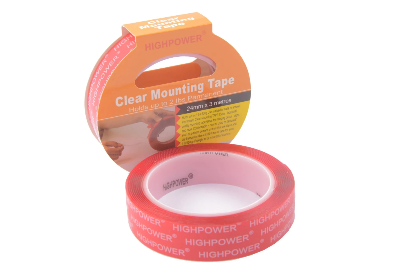 Double Sided Tape Transparent 24mm