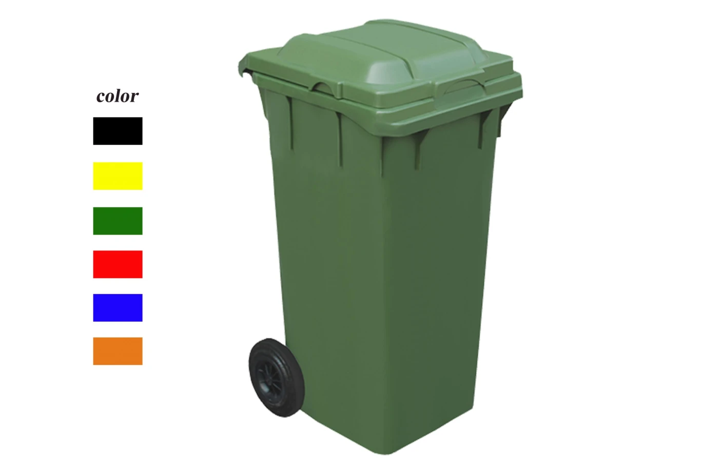Plastic Garbage Waste Bin 240 Litre
