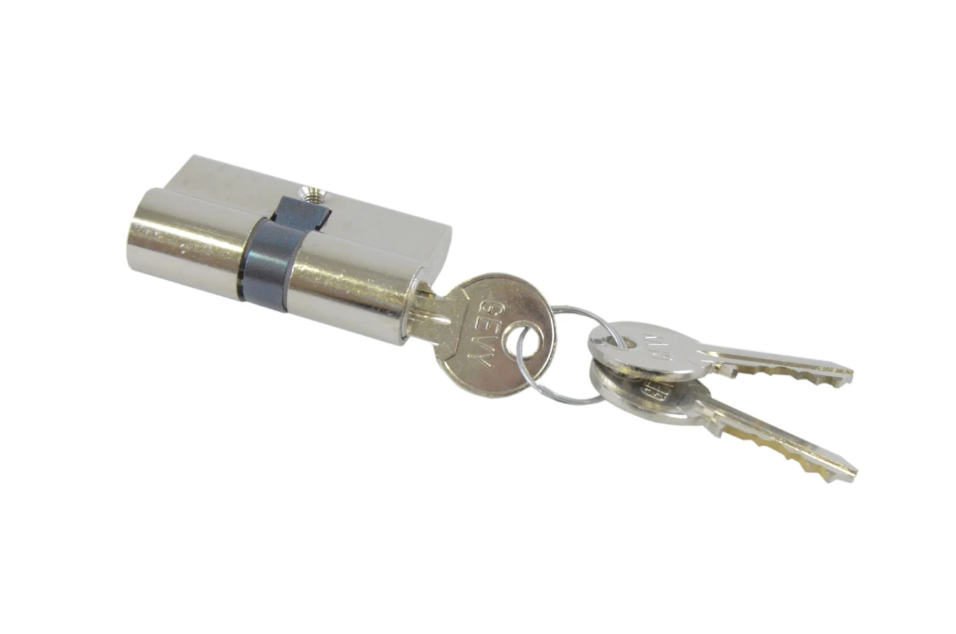 Door Cylinder Silver 5.5cm/Regular Profile