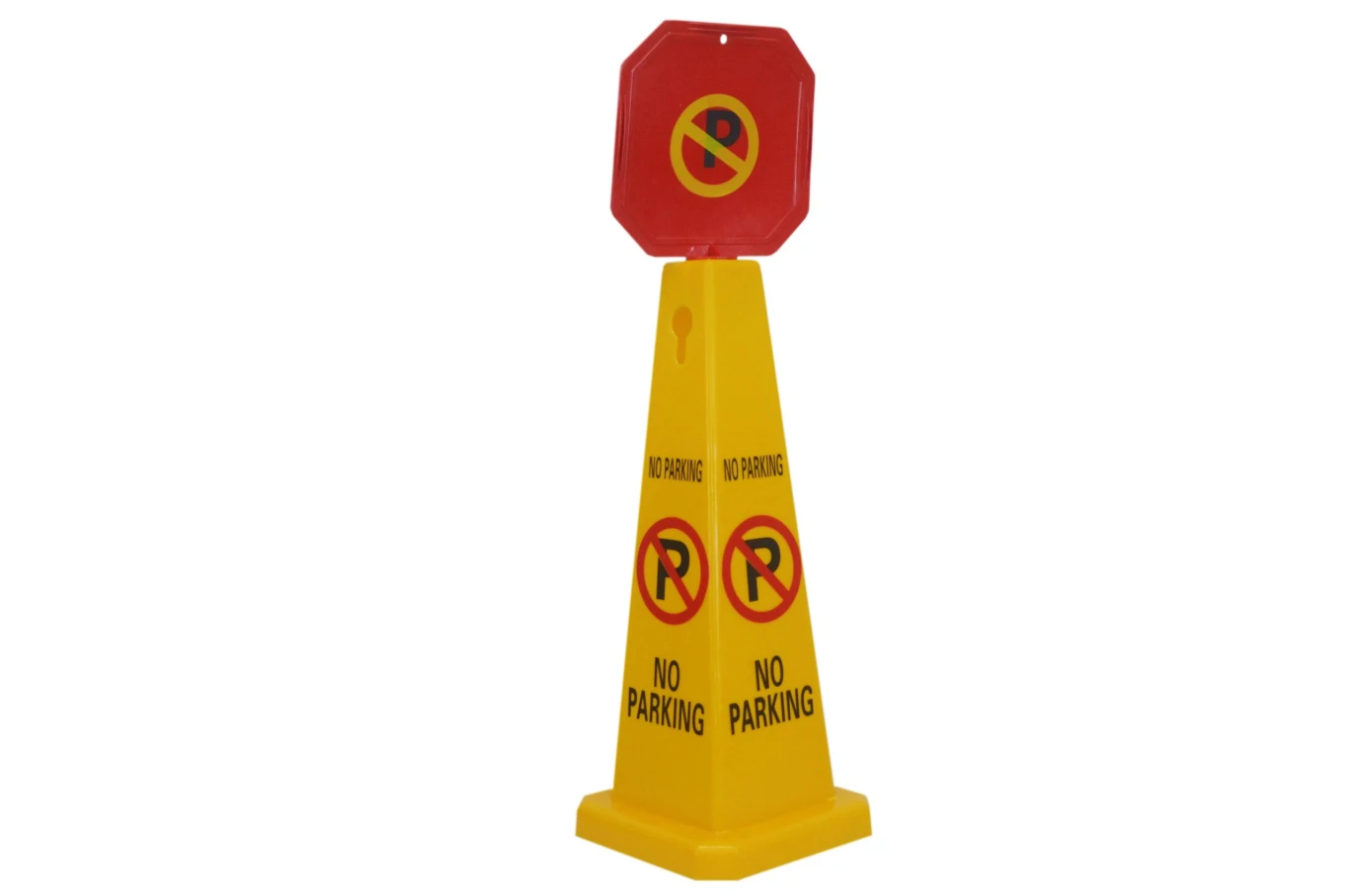 Traffic Cone Plastic Yellow No Parking