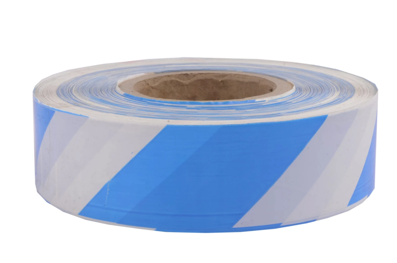 Warning Tape Blue/White 500m