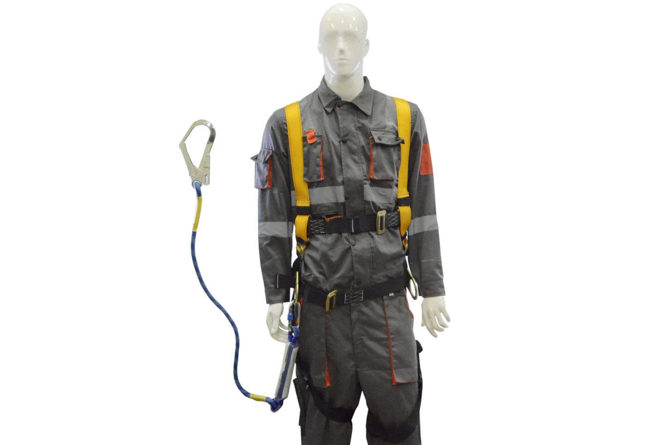 Safety Harness w/Absorber One Hook Rope