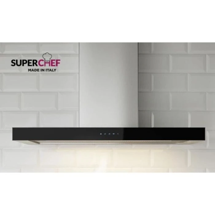 LE75- 90X Super Chef Hood, Suction Power 750 Cubic Meters, Italian