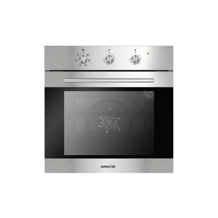 SPBO12-GGT-67X Super Chef 60cm Built-in Gas Oven with Cooling Fan