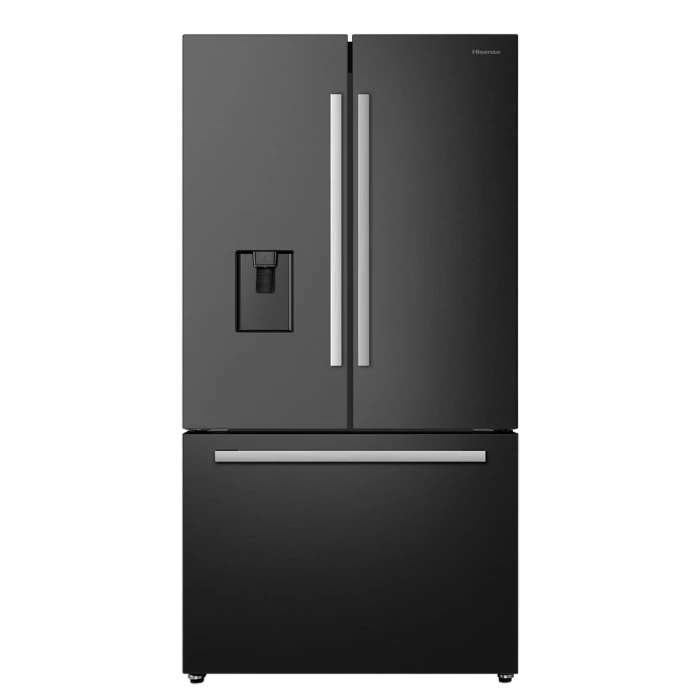 RF820N4WBU ثلاجة هايسنس 3 ابواب اسود 575لتر