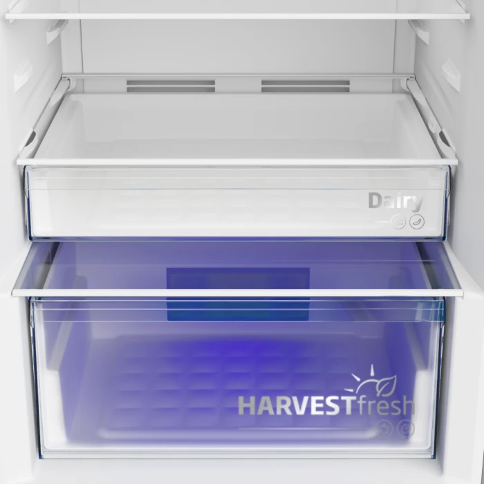 B3RDNE61HXB A+ Beko Refrigerator with Harvest Fresh Technology, Silver, 477 Liters, with Digital Display