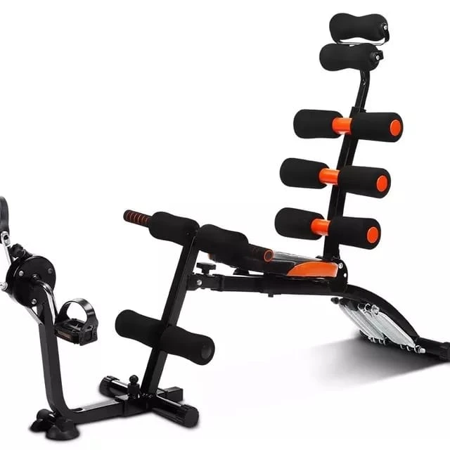 Six Pack Stomach Slimming Device with Roller