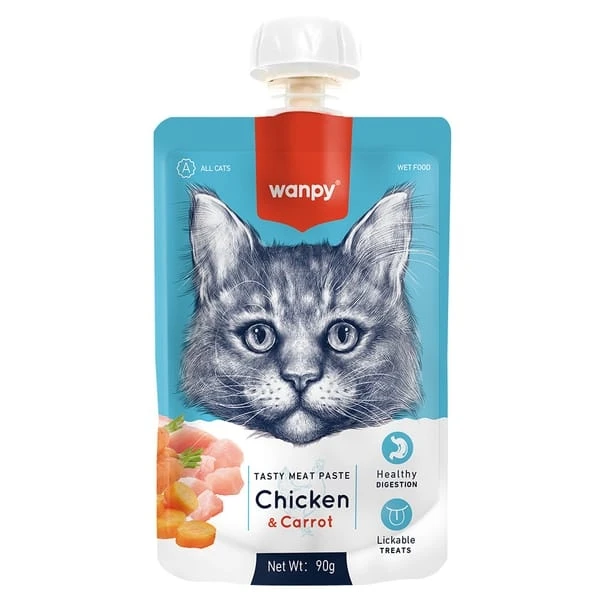 Wambi is a nutritional supplement for cats. - Chicken