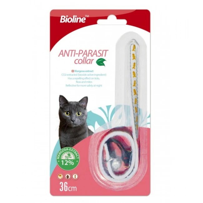 Bioline Anti Parasit Collar for Cat  - /36cm
