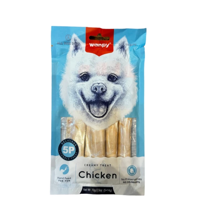 Wanpy Creamy Treat - chicken  - /14g*5pc