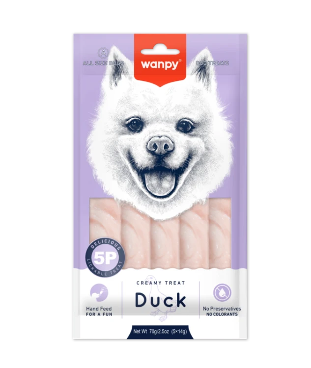 Wanpy Creamy Treat -Duck  - /14g*5pc