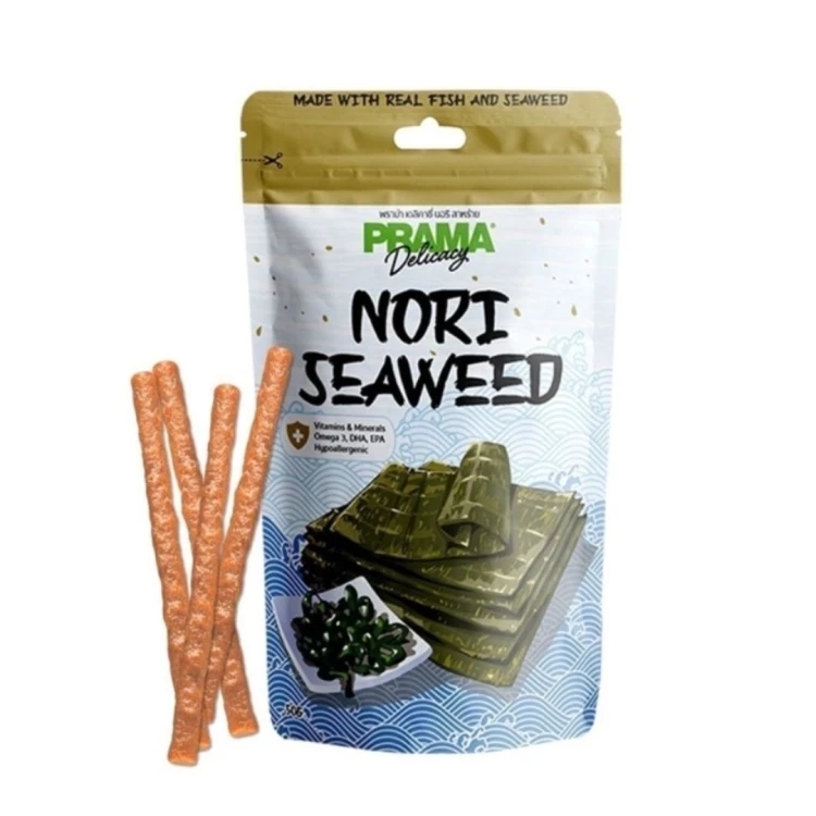 Prama Delicacy Dog Snack NORI SEAWEED 50g  - /50gm