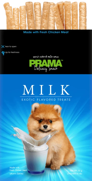 Prama hokkaido milk dog treats  - /70gm