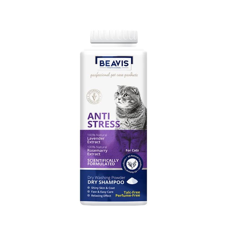 Powder Shampoo with Lavender and Rosemary Extract for cat