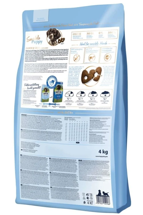 Happy Dog Sensible puppy Lamb & Rice - 10kg