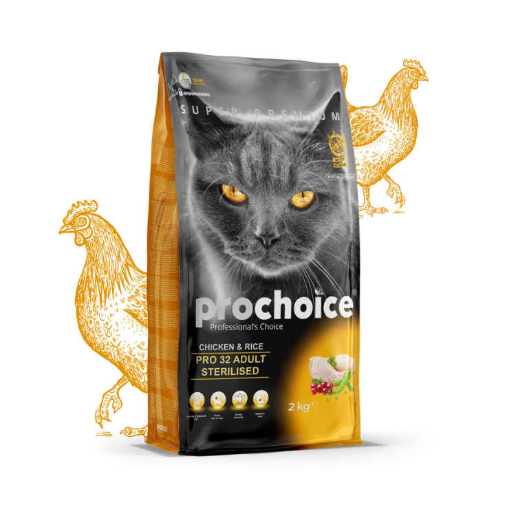 Broshwiz for sterilized cats chicken - 2kg