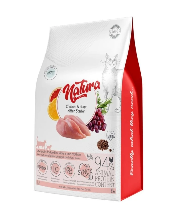 Natura Chicken Rice  Mathers and Kitten Food / 2.25kg
