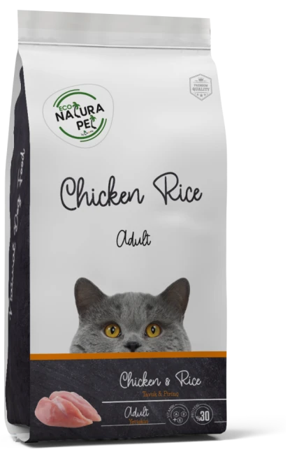 Eco Natura Pet Chicken & Rice Adult Cat Food  - /15kg