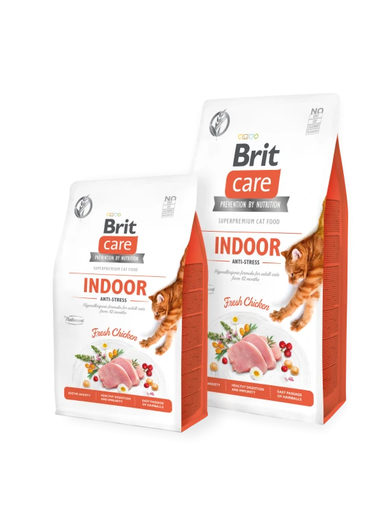 Brit Care Cat Grain-Free INDOOR ANTI-STRESS - 7kg