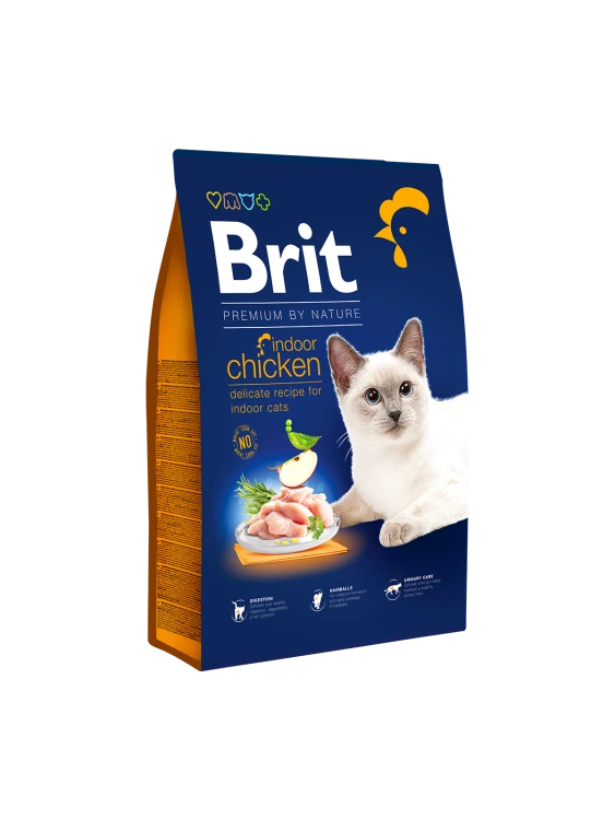 Brit Premium by Nature Cat Indoor Chicken - 300g