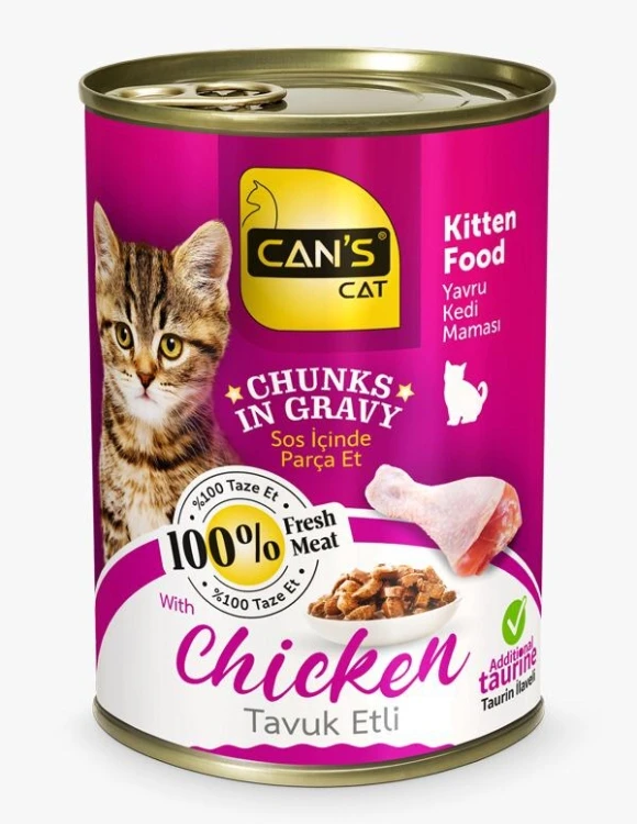 Canz wet chicken kitten - 24pc