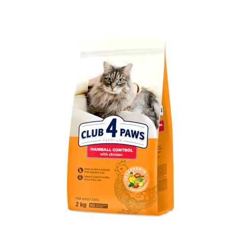 Club 4 paws hairball control  - /2kg