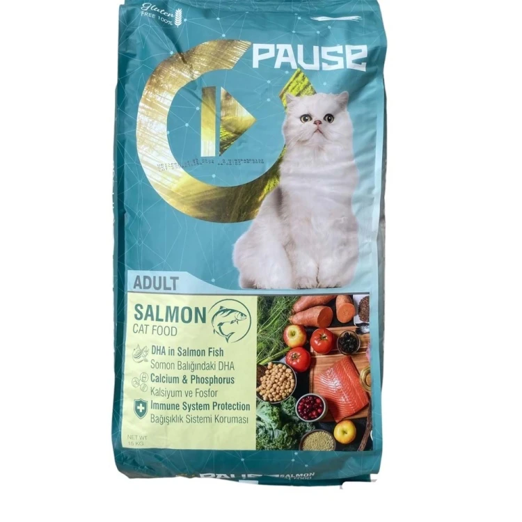 Pause salmon cat food  - /15kg