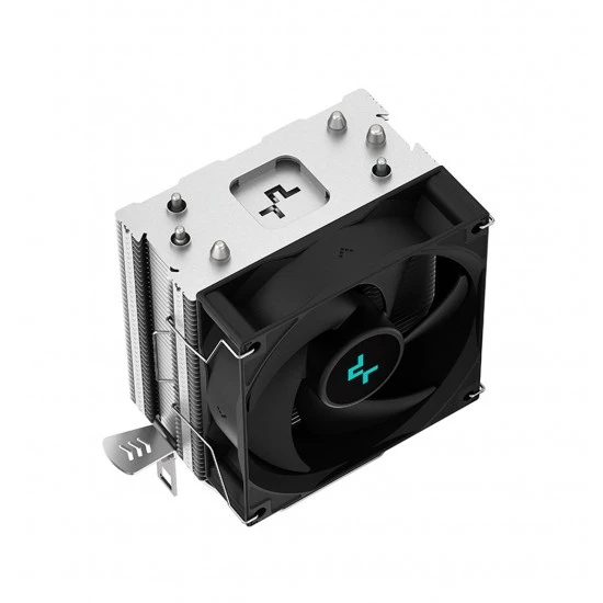 مبرد هواء وحدة المعالجة المركزية DEEPCOOL AG300 ذو 3 أنابيب حرارية ومطلي بالنيكل بالكامل ومروحة تبريد PWM لمقبس INTEL وAMD
