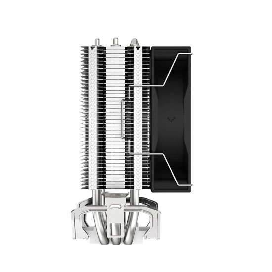 مبرد هواء وحدة المعالجة المركزية DEEPCOOL AG300 ذو 3 أنابيب حرارية ومطلي بالنيكل بالكامل ومروحة تبريد PWM لمقبس INTEL وAMD