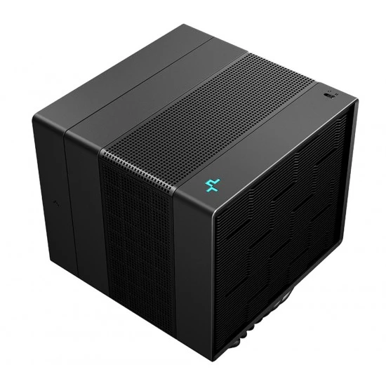 مبرد هواء DEEPCOOL ASSASSIN IV 7 أنابيب حرارية ببرج مزدوج 1700 دورة في الدقيقة 140/120 مروحة FDB PWM 100% ممتاز لوحدات المعالجة المركزية من Intel وAMD