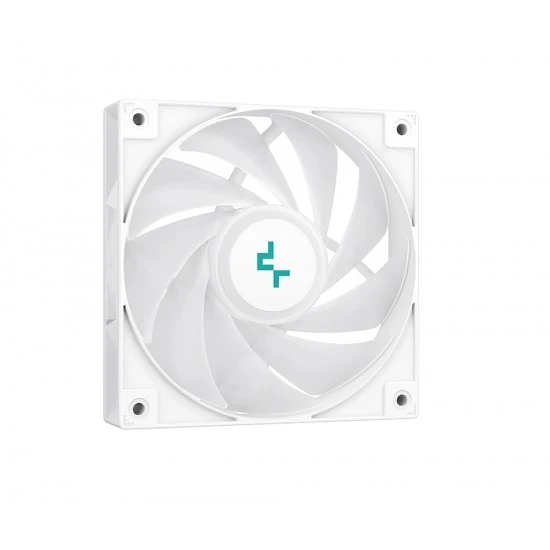 DEEPCOOL GAMMAXX AG400 WH ARGB WH SINGLE-TOWER 120MM STATIC ARGB FAN DIRECT TOUCH COPPER HEAT PIPES مبرد هواء وحدة المعالجة المركزية