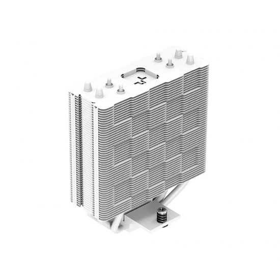 DEEPCOOL GAMMAXX AG400 WH ARGB WH SINGLE-TOWER 120MM STATIC ARGB FAN DIRECT TOUCH COPPER HEAT PIPES مبرد هواء وحدة المعالجة المركزية