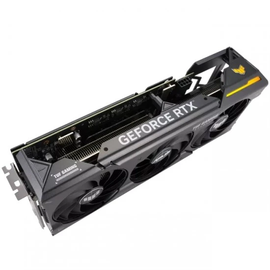 بطاقة رسوميات ASUS TUF GAMING NVIDIA GEFORCE RTX 4070 12GB GDDR6X OC EDITION مع DLSS 3 بدرجات حرارة أقل ومتانة محسنة