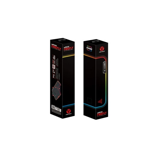 وسادة ماوس FANTECH MPR351S من القماش الناعم بألوان Firefly RGB (35*25 سم*3 مم)