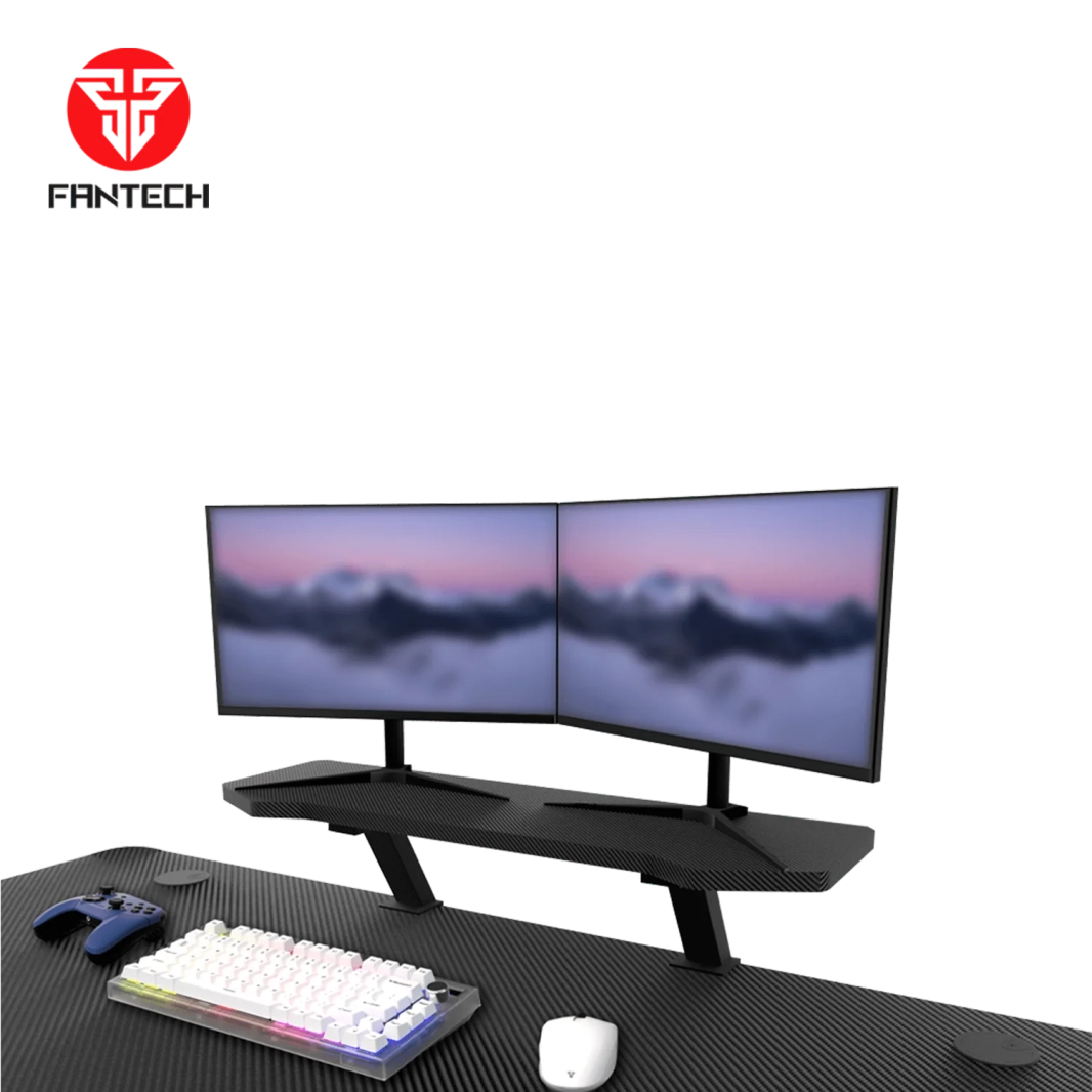 حامل شاشة Fantech ACGD171 مصنوع من مادة ممتازة ويوفر مساحة مكتبية قصوى