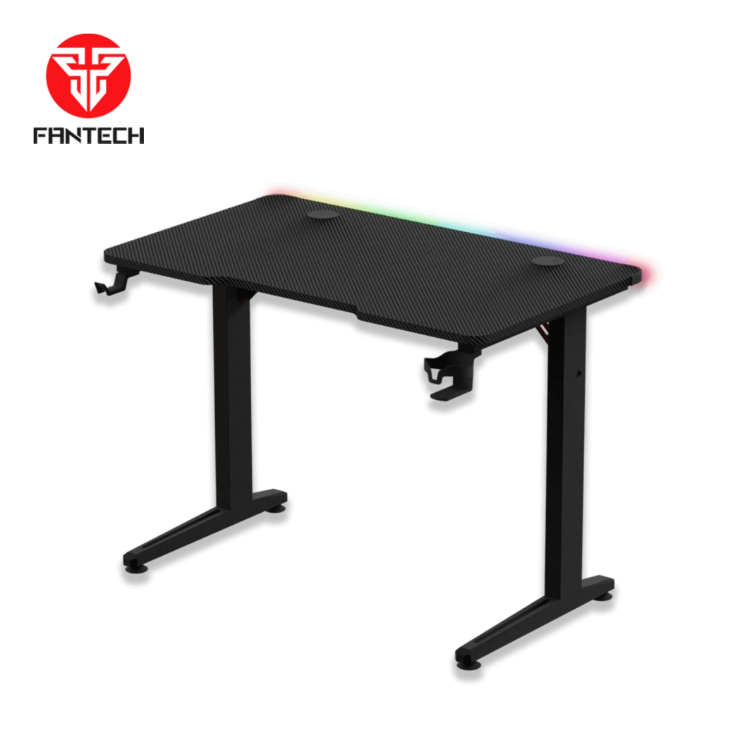 مكتب ألعاب Fantech Tigris GD210 بإضاءة RGB وسطح كبير أنيق ومميز مع إدارة الكابلات