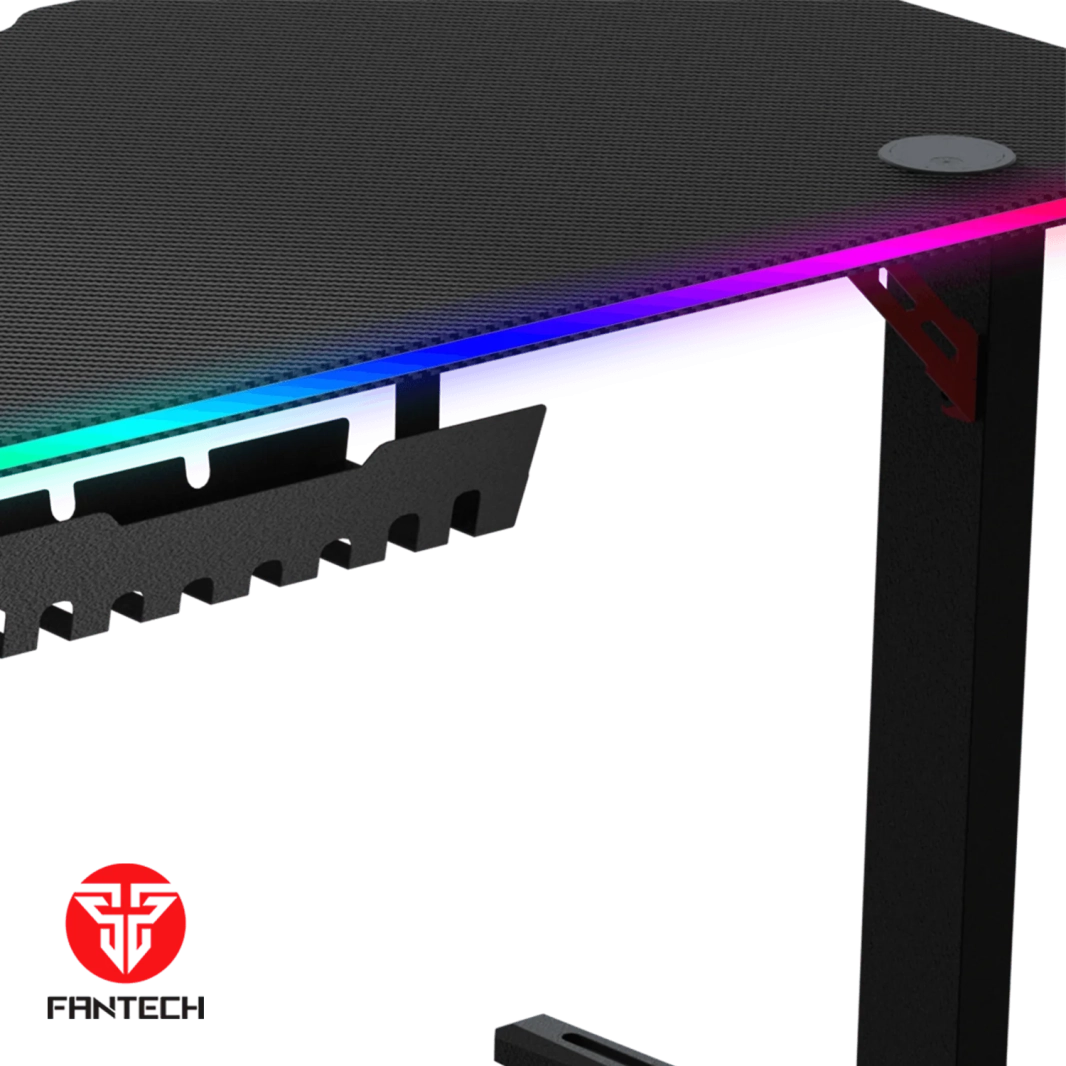Fantech Tigris GD214 Gaming Desk RGB Illumination Premium and Sleek Large Surface with Cable Management