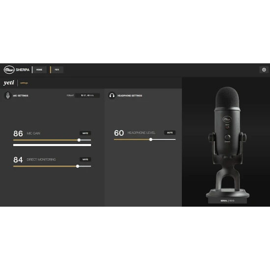 ميكروفون USB فائق الجودة من BLUE YETI للتسجيل الاحترافي