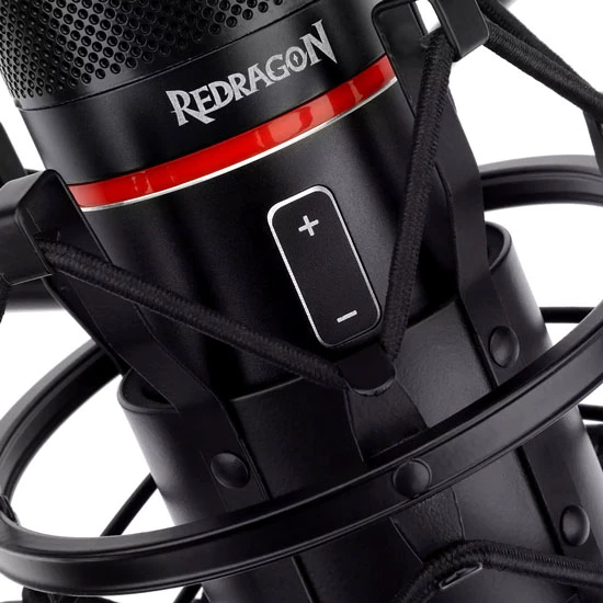 ميكروفون REDRAGON BLAZAR GM300 CONDENSADOR USB لبث الألعاب