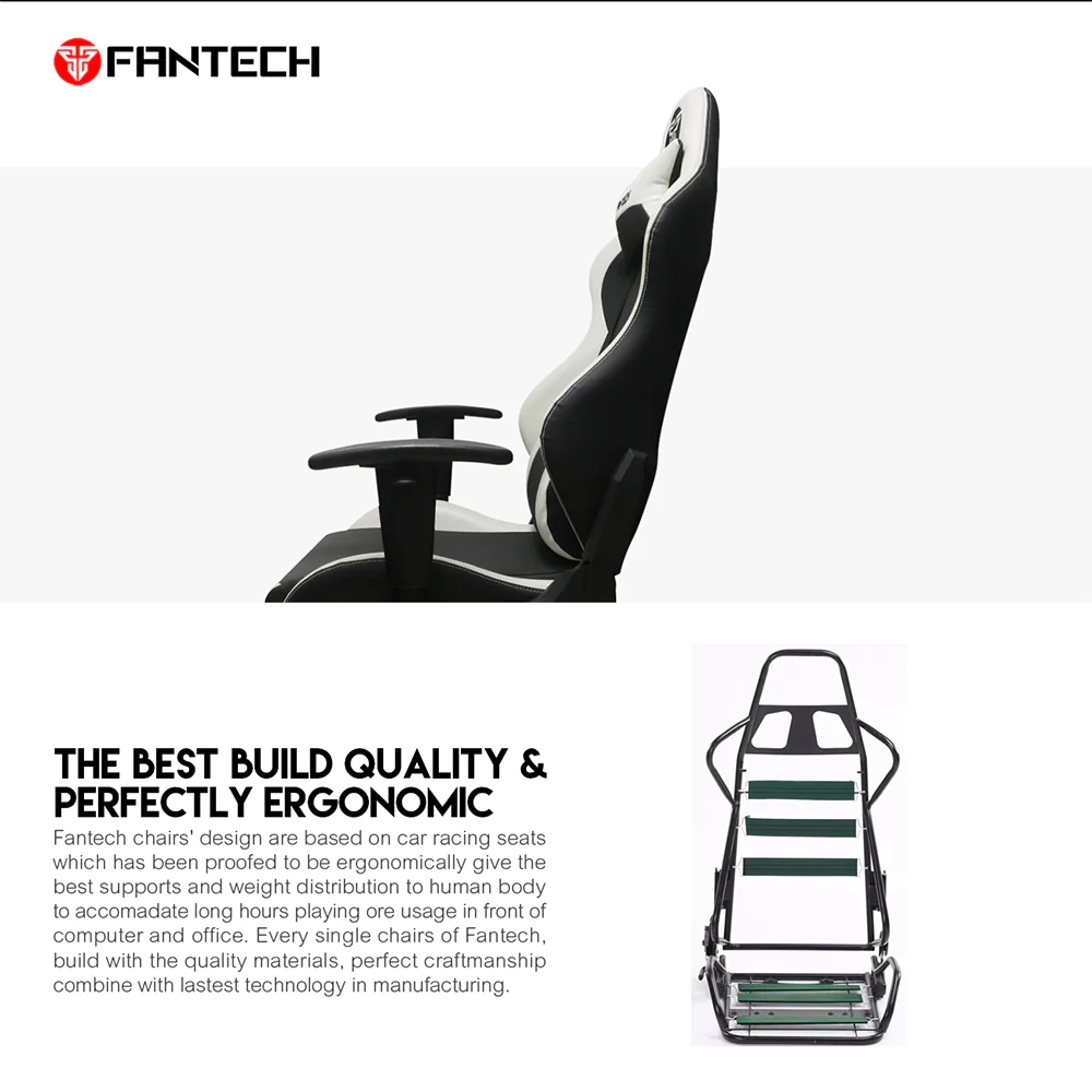 FANTECH ALPHA GC-182 GAMING CHAIR | White