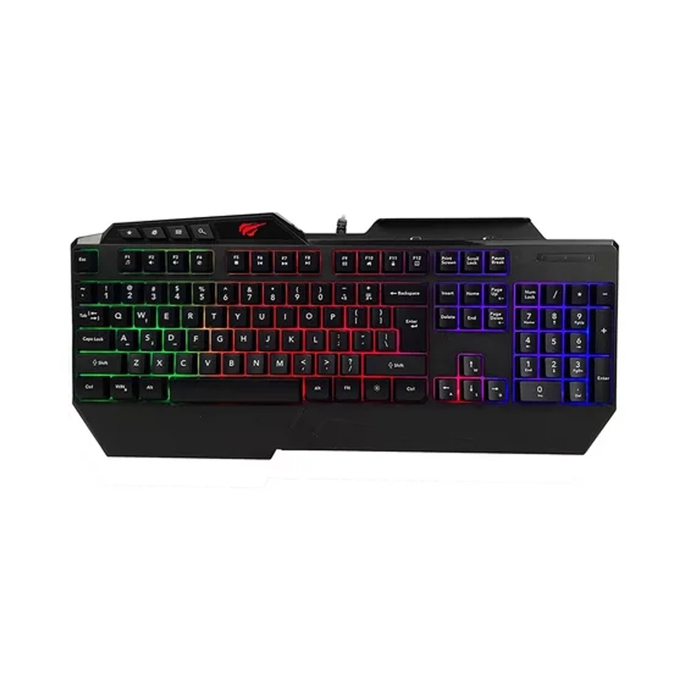 لوحة مفاتيح سلكية للألعاب Havit Kb852 + مجموعة ماوس – أسود