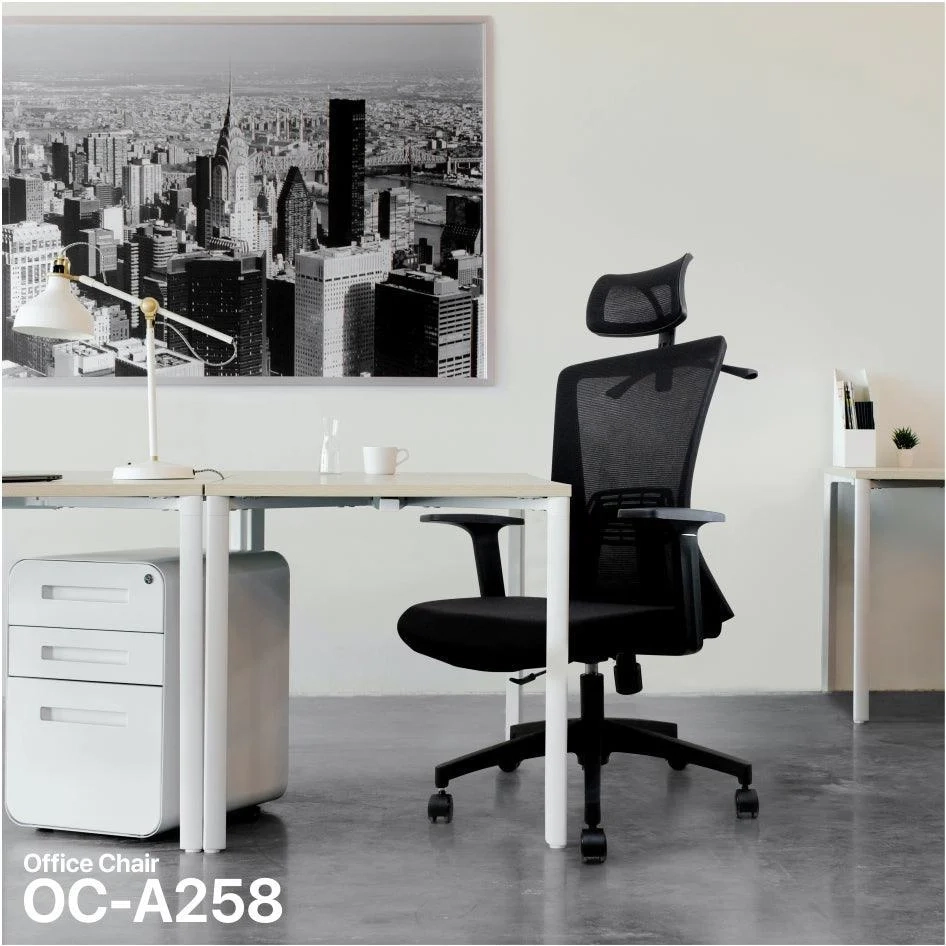 كرسي مكتب FANTECH OC-A258 – أسود