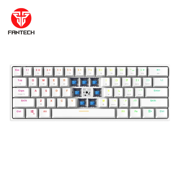 لوحة مفاتيح ميكانيكية FANTECH MAXFIT61 MK857 RGB SPACE EDITION