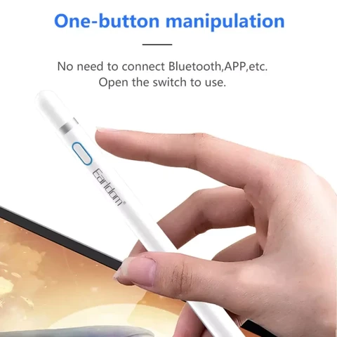 قلم اللمس النشط بالسعة اللوحي من Earldom Pro لشاشة اللمس الخاصة بجهاز Apple iPad