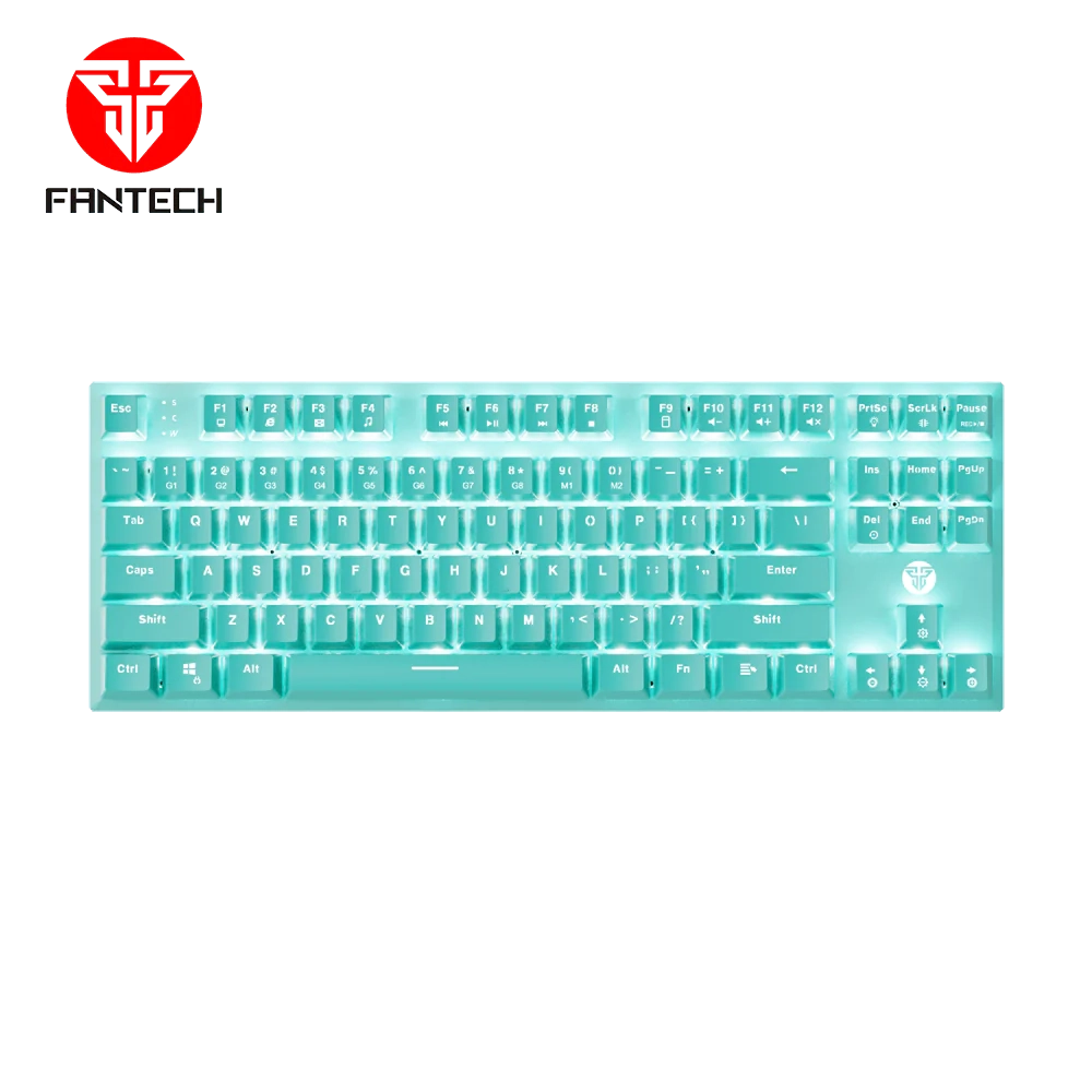 لوحة مفاتيح ميكانيكية FANTECH MAXFIT87 MK856 RGB MINT EDITION